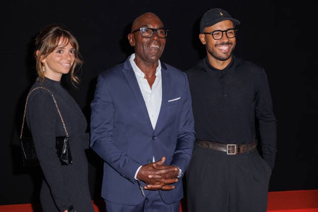 Preview of Dix pour Cent: The Movie at L Olympia; Celebrities arrive on the red carpet: Lucien Jean Baptiste and guests 459515 09 08 2026 France  Copyright: xSebastienxFremontx xStarfacex STAR_459515_093