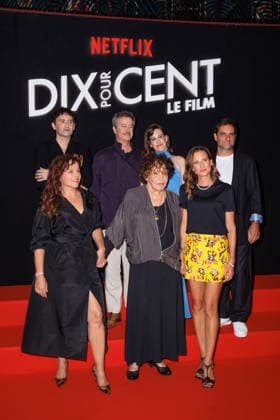 Preview of *Dix pour Cent: The Movie* at L Olympia: Celebrities arrive on the red carpet—Laure Calamy, Camille Cottin, Liliane Rovere, Gregory Montel, Fanny Sidney, Thibault de Montalembert, and Nicolas Maury 459515 September 8, 2026 France  Copyright: xSebastienxFremontx xStarfacex STAR_459515_180