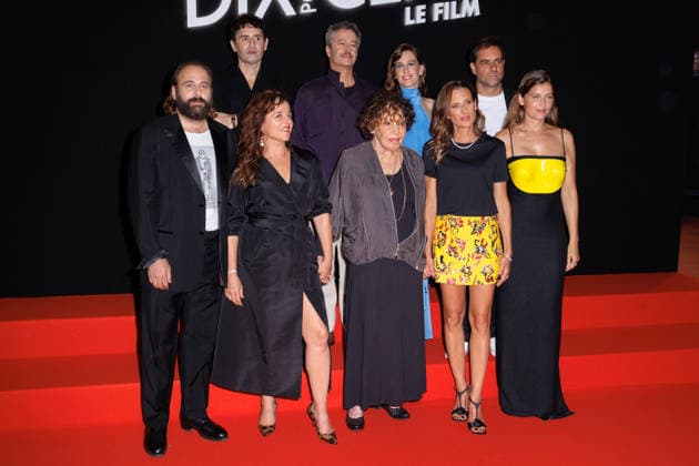 Preview Screening of *Dix pour Cent: The Movie* at L Olympia: Celebrities Arrive on the Red Carpet—Ted Sarandos, Laure Calamy, Camille Cottin, Liliane Rovere, Gregory Montel, Laetitia Casta, Fanny Sidney, Thibault de Montalembert, Nicolas Maury, and Vincent Macaigne 459515 September 8, 2026 France Copyright: xSebastienxFremontx xStarfacex STAR_459515_185