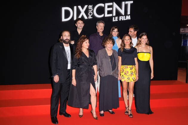 Preview Screening of *Dix pour Cent: The Movie* at L Olympia: Celebrities Arrive on the Red Carpet—Ted Sarandos, Laure Calamy, Camille Cottin, Liliane Rovere, Gregory Montel, Laetitia Casta, Fanny Sidney, Thibault de Montalembert, Nicolas Maury, and Vincent Macaigne 459515 September 8, 2026 France Copyright: xSebastienxFremontx xStarfacex STAR_459515_187