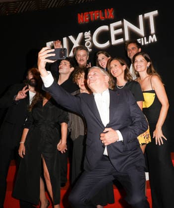 Laure Calamy, Camille Cottin, Liliane Rovere, Gregory Montel, Laetitia Casta, Fanny Sidney, Thibault de Montalembert, Nicolas Maury, Vincent Macaigne, Ted Sarandos, CEO of Netflix Preview screening of the film *Dix pour cent* at the Olympia in Paris on September 8, 2026 Coadic Guirec Bestimage Preview of the film *Dix pour cent* at the Olympia in Paris on September 8, 2026 Paris, France Copyright: xCOADICxGUIRECx xBESTIMAGExCOADICxGUIRECx xBESTIMAGEx