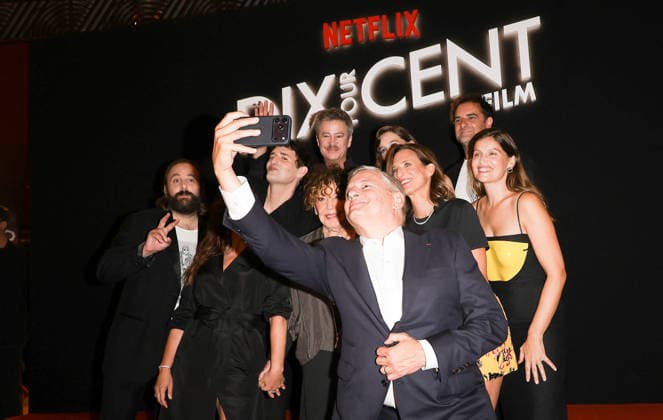 Laure Calamy, Camille Cottin, Liliane Rovere, Gregory Montel, Laetitia Casta, Fanny Sidney, Thibault de Montalembert, Nicolas Maury, Vincent Macaigne, Ted Sarandos, CEO of Netflix Preview screening of the film *Dix pour cent* at the Olympia in Paris on September 8, 2026 Coadic Guirec Bestimage Preview of the film *Dix pour cent* at the Olympia in Paris on September 8, 2026 Paris, France Copyright: xCOADICxGUIRECx xBESTIMAGExCOADICxGUIRECx xBESTIMAGEx
