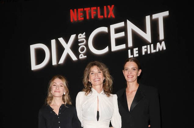 Emilie Noblet, Fanny Herrero, and Lison Daniel Preview of the film *Dix pour cent* at the Olympia in Paris on September 8, 2026 Coadic Guirec Bestimage Preview of the film *Dix pour cent* at the Olympia in Paris on September 8, 2026 Paris, France  Copyright: xCOADICxGUIRECx xBESTIMAGExCOADICxGUIRECx xBESTIMAGEx