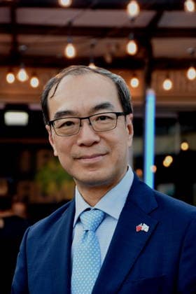 Prof. Dr. Ian Tsing, Director General, Taiwan, Taipei Representative Office, Starnberg, September 8, 2026, Schlossberghalle 20, Five Lakes Film Festival, Taiwan Evening, in cooperation with the Taipei Representative Office in the Federal Republic of Germany, Munich Office. Photo: Dr. Ian Tsing, Director General Starnberg