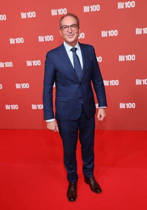September 8, 2026, Alexander Dobrindt on the red carpet at BILD100 2026, Axel Springer s new building, Berlin, Berlin