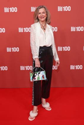 September 8, 2026, Veronika Wand Danielsson on the red carpet at BILD100 2026, Axel Springer New Building, Berlin, Berlin