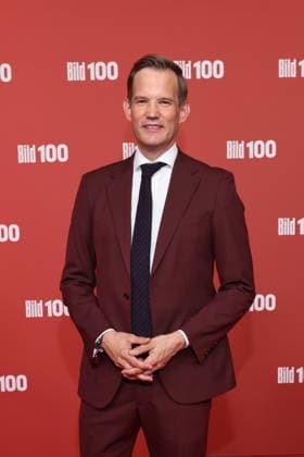 September 8, 2026, Hendrick Streeck on the red carpet at BILD100 2026, Axel Springer s new building, Berlin, Berlin