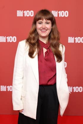 September 8, 2026, Ricarda Lang on the red carpet at BILD100 2026, Axel Springer New Building, Berlin, Berlin