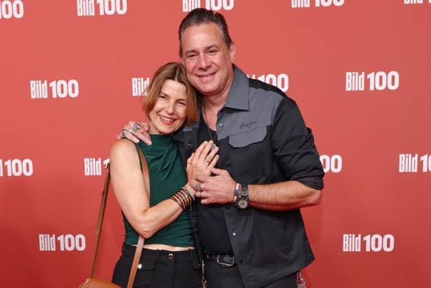 September 8, 2026, Jenny Vollmer and Sascha Vollmer on the red carpet at BILD100 2026, Axel Springer New Building, Berlin, Berlin