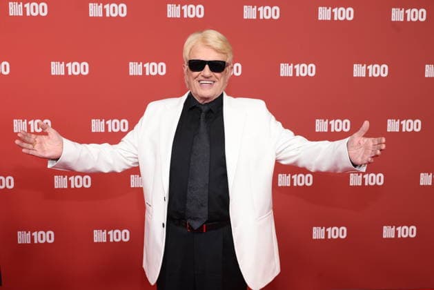 September 8, 2026, Heino on the red carpet at BILD100 2026, Axel Springer New Building, Berlin, Berlin