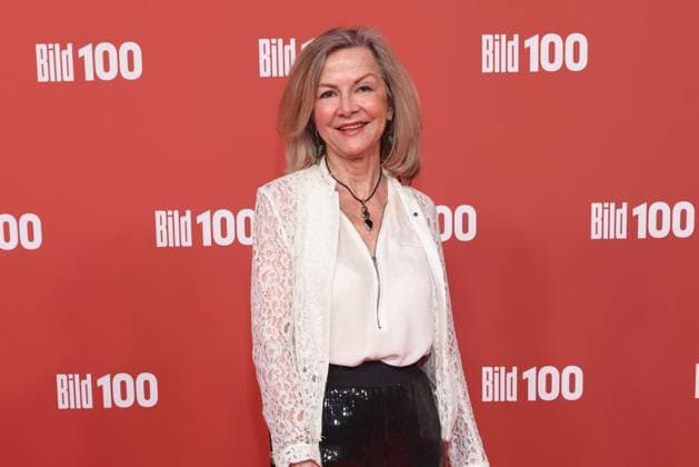 September 8, 2026, Veronika Wand Danielsson on the red carpet at BILD100 2026, Axel Springer New Building, Berlin, Berlin