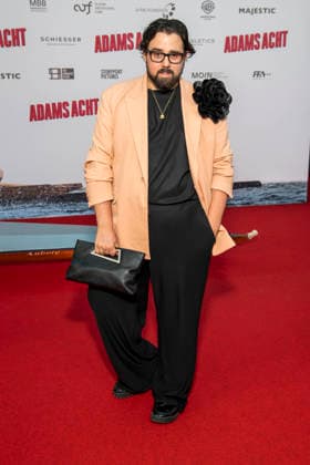 ABB ADAMSACHT: Steven Preisner on the red carpet at the Berlin premiere of the feature film *Adams Acht* at the Zoo Palast movie theater on September 8, 2026, in Berlin, Berlin, Germany