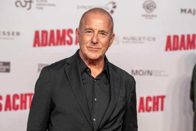 ABB ADAMSACHT: Heino Ferch makes a guest appearance on the red carpet at the Berlin premiere of the feature film *Adams Acht* at the Zoo Palast movie theater on September 8, 2026, in Berlin, Germany