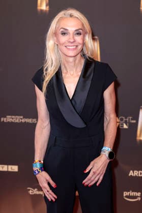 Inga Leschek at the 2026 German Television Awards ceremony, The Night of the Creatives, at Flora in Cologne, September 8, 2026 Foto:xR.xSchmiegeltx xFuturexImagex kreative_6808
