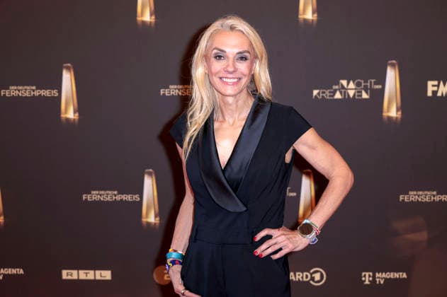 Inga Leschek at the 2026 German Television Awards ceremony, The Night of the Creatives, at Flora in Cologne, September 8, 2026 Foto:xR.xSchmiegeltx xFuturexImagex kreative_6809