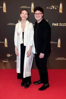 Victoria Hillestad and Julian Erhardt at the 2026 German Television Awards ceremony, The Night of the Creatives, at Flora Cologne, September 8, 2026 Foto:xR.xSchmiegeltx xFuturexImagex kreative_6813