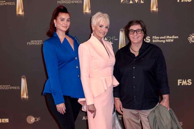 Catharina Convents, Katia Convents, and Paola von Griesheim at the 2026 German Television Awards ceremony, The Night of the Creatives, at Flora Cologne, September 8, 2026 Foto:xR.xSchmiegeltx xFuturexImagex kreative_6818