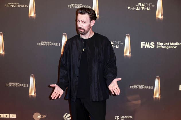 Jan Köppen at the 2026 German Television Awards ceremony, The Night of the Creatives, at Flora Cologne, September 8, 2026 Foto:xR.xSchmiegeltx xFuturexImagex kreative_6825