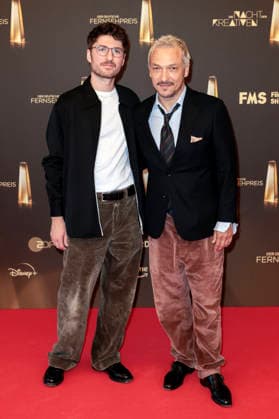 Philip Peschlow with a guest at the 2026 German Television Awards ceremony, The Night of the Creatives, at Flora Cologne, September 8, 2026 Foto:xR.xSchmiegeltx xFuturexImagex kreative_6836