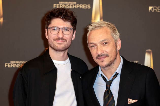 Philip Peschlow with a guest at the 2026 German Television Awards ceremony, The Night of the Creatives, at Flora Cologne, September 8, 2026 Foto:xR.xSchmiegeltx xFuturexImagex kreative_6838