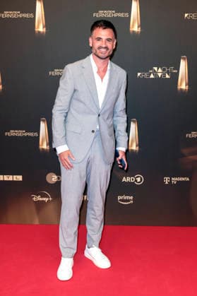 Christoph Pellander at the 2026 German Television Awards ceremony, The Night of the Creatives, at Flora Cologne, September 8, 2026 Foto:xR.xSchmiegeltx xFuturexImagex kreative_6860