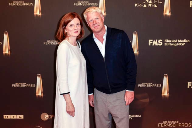 Katrin Vernau and Henrik Pabst at the 2026 German Television Awards ceremony, The Night of the Creatives, at Flora Cologne, September 8, 2026 Foto:xR.xSchmiegeltx xFuturexImagex kreative_6866