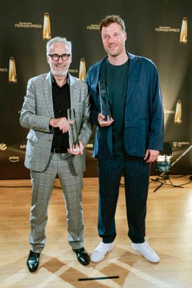Stefan Will and Robert Henke at the 2026 German Television Awards ceremony, The Night of the Creatives, at Flora Cologne, September 8, 2026 Foto:xR.xSchmiegeltx xFuturexImagex kreative_6884