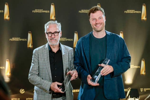Stefan Will and Robert Henke at the 2026 German Television Awards ceremony, The Night of the Creatives, at Flora Cologne, September 8, 2026 Foto:xR.xSchmiegeltx xFuturexImagex kreative_6885