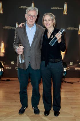 Rolf Basedow and Nicole Armbruster at the 2026 German Television Awards ceremony, The Night of the Creatives, at Flora Cologne, September 8, 2026 Foto:xR.xSchmiegeltx xFuturexImagex kreative_6894