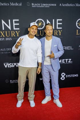 September 8, 2026, Bonn: Patchworkboys Oliver Pocher and Pietro Lombardi at the Private Summer Gathering by One Luxury at Villa Stella Rheni in Bonn, North Rhine-Westphalia, Germany