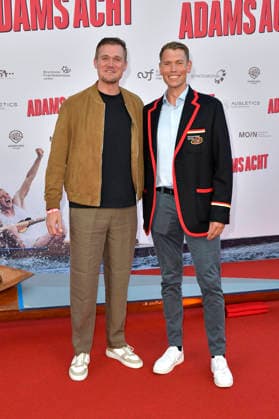 Andreas Kuffner and Olaf Roggensack at the premiere of the movie *Adams Acht* at the Zoo Palast in Berlin, September 8, 2026 Foto:xM.xBehrensx xFuturexImagex acht_6918