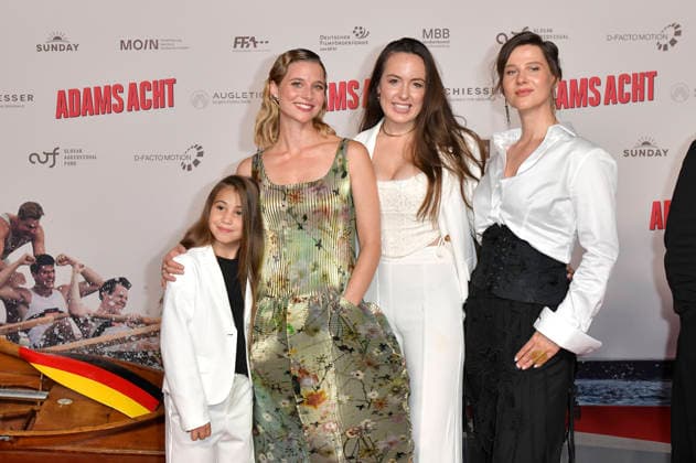 Minou Troll, Svenja Jung, Katrin Kaspar, and Katrin Röver at the premiere of the movie *Adams Acht* at the Zoo Palast in Berlin, September 8, 2026 Foto:xM.xBehrensx xFuturexImagex acht_6976