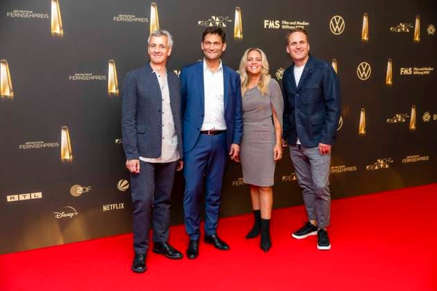ABB KREATIVE s Dietmar Jacobs and Christian Ehring appeared on the red carpet at the Night of the Creatives gala, the 2026 German Television Award, held at the Flora on September 8, 2026, in Cologne, North Rhine-Westphalia, Germany