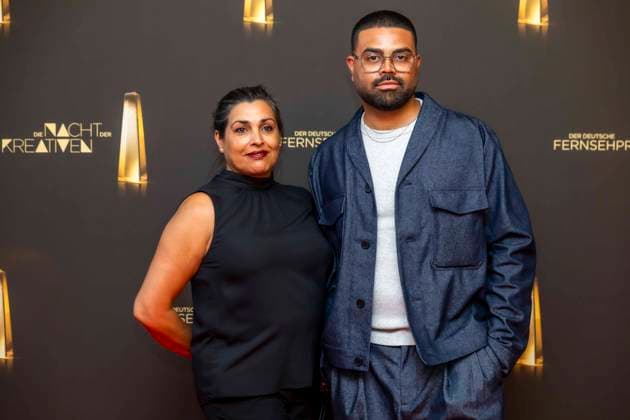 ABB KREATIVE s Wesley William Salamone makes a guest appearance on the red carpet at the gala The Night of the Creatives: The 2026 German Television Award at the Flora on September 8, 2026, in Cologne, North Rhine-Westphalia, Germany