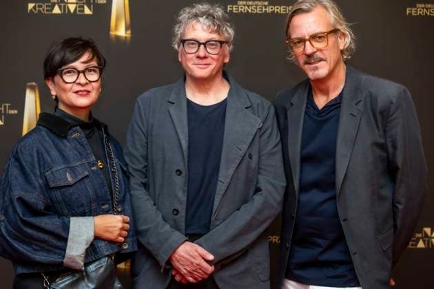 ABB KREATIVE’s Juergen Rehberg makes a guest appearance on the red carpet at the Night of the Creatives gala for the 2026 German Television Award at the Flora on September 8, 2026, in Cologne, North Rhine-Westphalia, Germany