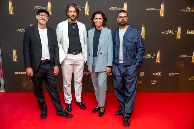 ABB CREATIVES Marco Rottig, David Gesslbauer, and Wesley William Salamone appeared on the red carpet at the gala The Night of the Creatives: The 2026 German Television Award at the Flora on September 8, 2026, in Cologne, North Rhine-Westphalia, Germany