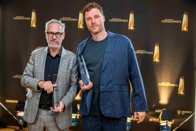 ABB KREATIVE Award Winners: The award for Best Music in Fiction goes to Stefan Will and Robert Henke, who were guests at the gala The Night of the Creatives for the 2026 German Television Award at the Flora on September 8, 2026, in Cologne, North Rhine-Westphalia, Germany
