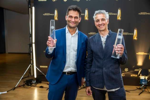 ABB CREATIVE Award Winners The award for Best Entertainment Book goes to Christian Ehring and Dietmar Jacobs, who were guests at the Night of the Creatives gala—the 2026 German Television Award—held at the Flora on September 8, 2026, in Cologne, North Rhine-Westphalia, Germany
