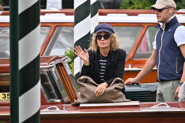 IPA88307661 - Venice, 83rd Venice International Film Festival 2026 Day 8 Arrivals at the Excelsior Hotel pier Pictured: Valeria Golino  Copyright: xManuelexMangiarottix ipa-agency.netx xManuelexMangiarottix IPA88307661