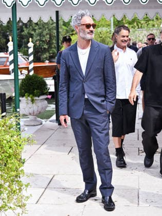 IPA88309663 - Venice, 83rd Venice International Film Festival 2026 - Day 8 - Arrivals at the Excelsior Hotel pier - Pictured: Taika Waititi  Copyright: xSimonexComix xPoolxPhotoxEventsx08x IPA88309663