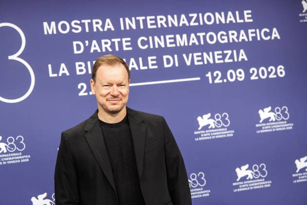 September 9, 2026, Venice, Italy: French actor Laurent Serafini attends the photocall of the film La Moula during the 83rd Venice International Film Festival in Venice, Italy. Venice Italy  - ZUMAs197 20260909_aaa_s197_041 Copyright: xMarcoxBaradax