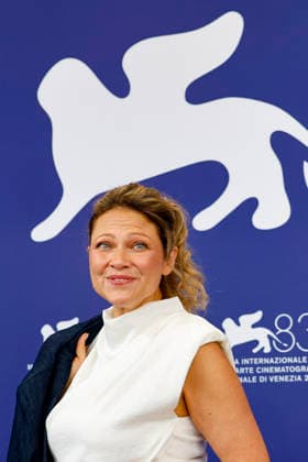 September 9, 2026, Venice, ITALY: Ukrainian actor Radmila Shchogolieva poses for the photocall of ˜Dau during the 83rd Venice Film Festival in Venice, Italy, 09 September 2026. The movie is presented in official competition Venezia 83 at the festival running from 02 to 12 September 2026. ANSA FABIO FRUSTACI. Venice ITALY  - ZUMAa110 20260909_zaf_a110_024 Copyright: xFabioxFrustacix