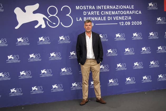 September 9, 2026, Venice, Italy: French director, producer and actor JÃ rÃ me Pierrat attends the photocall of the film La Moula during the 83rd Venice International Film Festival in Venice, Italy. Venice Italy  - ZUMAs197 20260909_aaa_s197_063 Copyright: xMarcoxBaradax