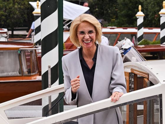 IPA88310367 - Venice, 83rd Venice International Film Festival 2026 - Day 8 - Arrivals at the Excelsior Hotel pier - Pictured: Emanuela Fanelli  Copyright: xManuelexMangiarottix xPoolxPhotoxEventsx08x IPA88310367