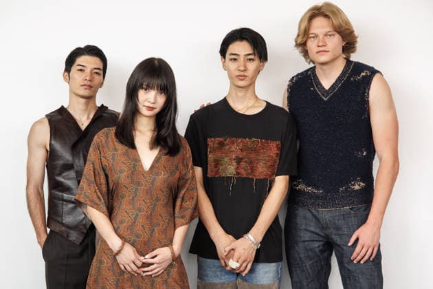 83rd Venice International Film Festival in Venice, Italy - 09 Sep 2026. (L-R) Naoto Shimajiri, Yuma Taira, Daido and West Mulholland attends the photocall of the film The Color of the Sun during the 83rd Venice International Film Festival in Venice, Italy. Venice Italy Copyright: xMarcoxBaradax xSOPAxImagesx 20260909_PHOTOCALL THE COLOR OF THE SUN-36
