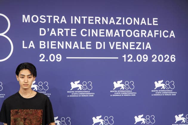 83rd Venice International Film Festival in Venice, Italy - 09 Sep 2026. Actor Daido attends the photocall of the film The Color of the Sun during the 83rd Venice International Film Festival in Venice, Italy. Venice Italy Copyright: xMarcoxBaradax xSOPAxImagesx 20260909_PHOTOCALL THE COLOR OF THE SUN-24