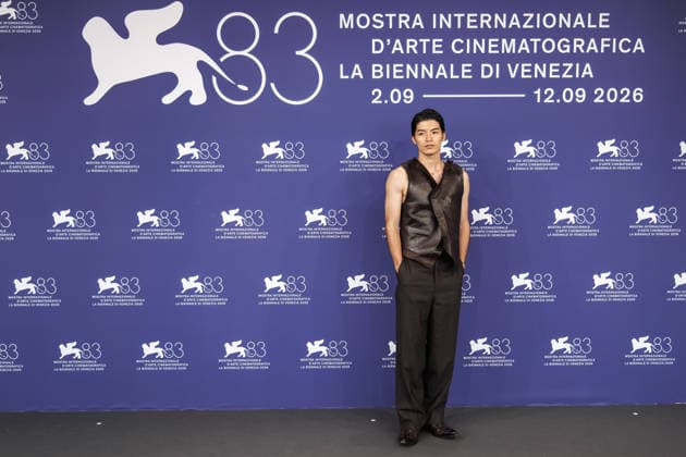 83rd Venice International Film Festival in Venice, Italy - 09 Sep 2026. Actor Naoto Shimajiri attends the photocall of the film The Color of the Sun during the 83rd Venice International Film Festival in Venice, Italy. Venice Italy Copyright: xMarcoxBaradax xSOPAxImagesx 20260909_PHOTOCALL THE COLOR OF THE SUN-8