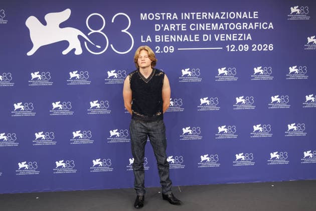 83rd Venice International Film Festival in Venice, Italy - 09 Sep 2026. Actor West Mulholland attends the photocall of the film The Color of the Sun during the 83rd Venice International Film Festival in Venice, Italy. Venice Italy Copyright: xMarcoxBaradax xSOPAxImagesx 20260909_PHOTOCALL THE COLOR OF THE SUN-25