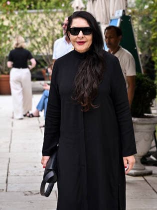 IPA88312601 - Venice, 83rd Venice International Film Festival 2026 - Day 8 - Arrivals at the Excelsior Hotel pier - Pictured: Marina AbramoviÄ‡  Copyright: xSimonexComix xPoolxPhotoxEventsx08x IPA88312601