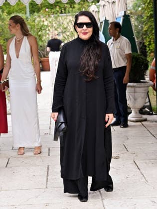 IPA88312602 - Venice, 83rd Venice International Film Festival 2026 Day 8 Arrivals at the Excelsior Hotel™s pier Pictured: Marina AbramoviÄ‡  Copyright: xSimonexComix xPoolxPhotoxEventsx08x IPA88312602